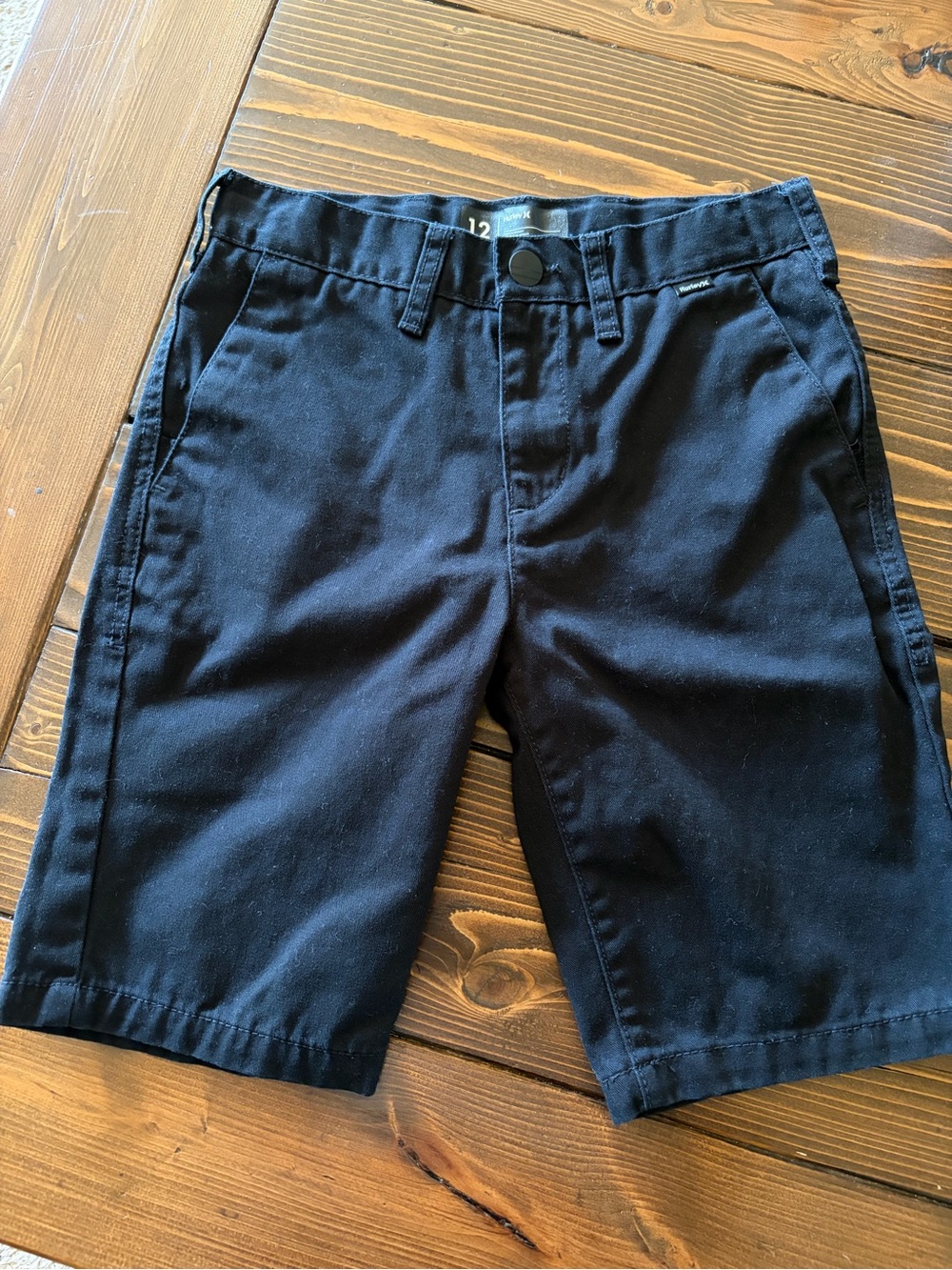 Hurley Boy’s Black Chino Shorts